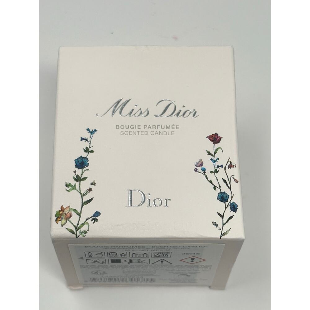 Miss Dior Scented Candle Floral Ceramic Jar with Box Beautiful Fragrance